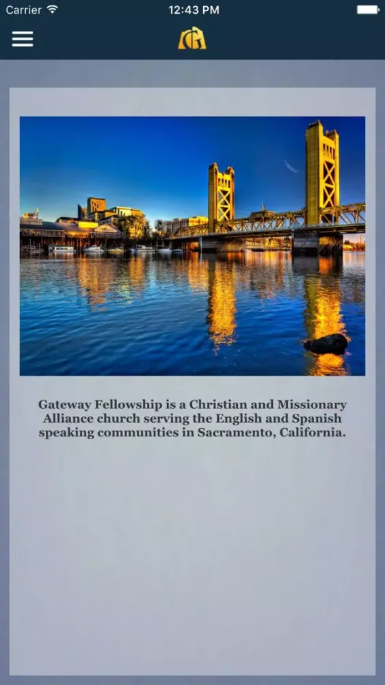 Gateway Fellowship SAC 스크린샷