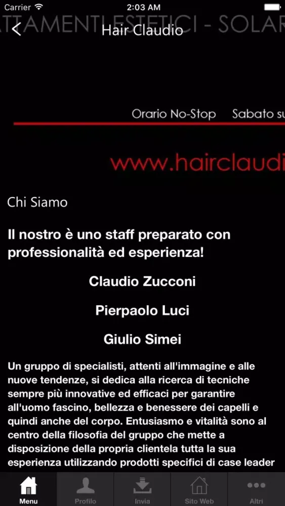 Hair Claudio Screenshots
