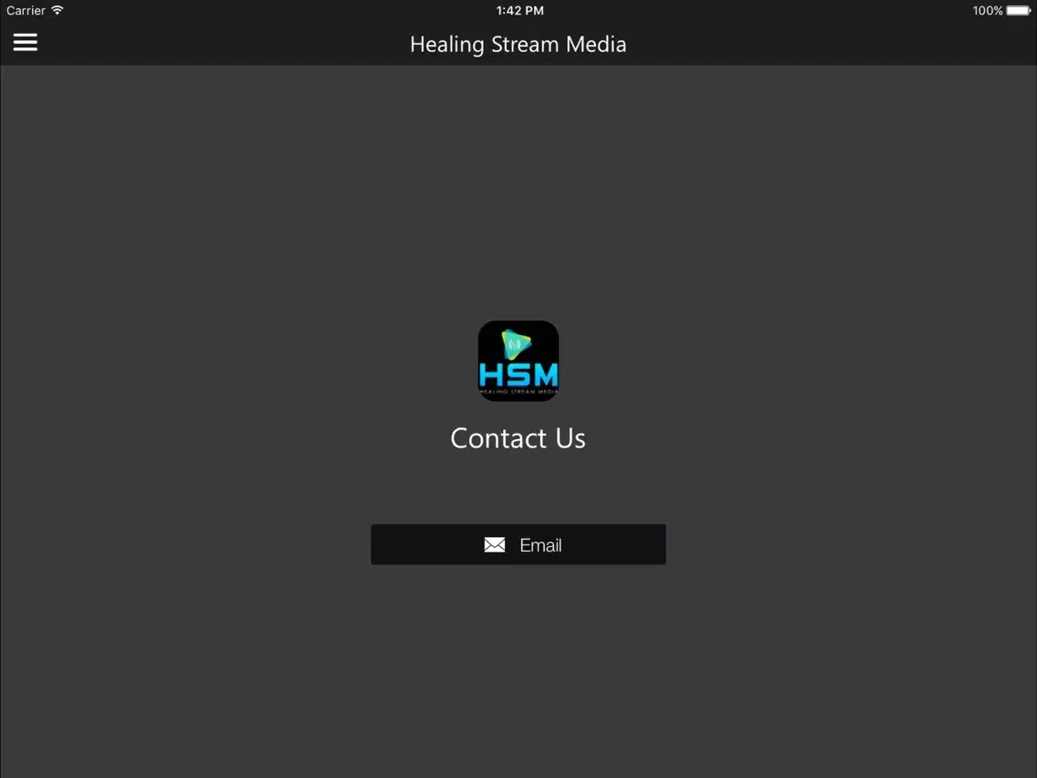 Healing Stream Radio iPad  스크린샷