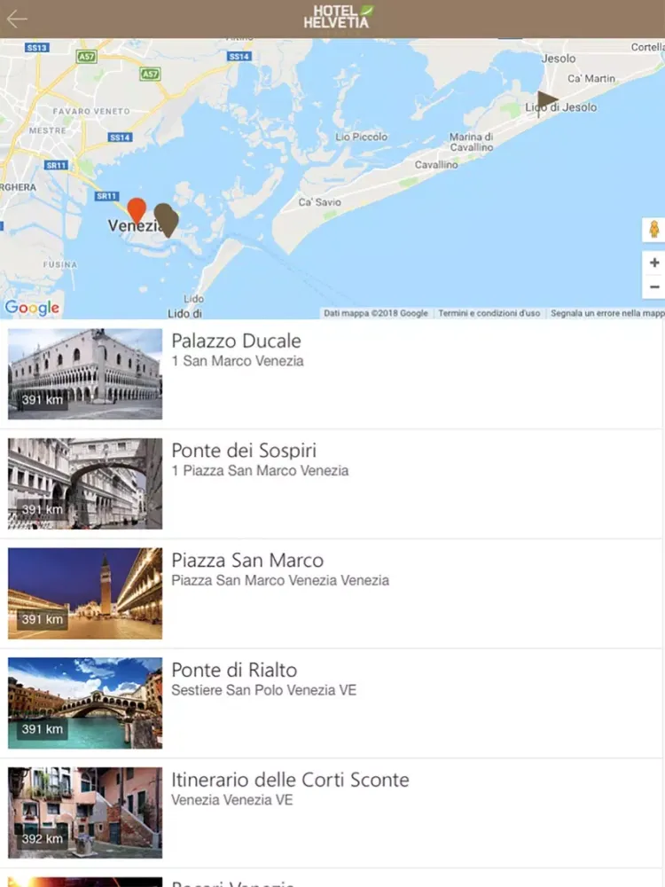 تصاویر Hotel Helvetia Jesolo iPad 