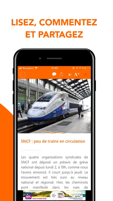 Captures d'écran de Métropolitain 24/7