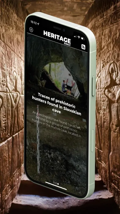 HeritageDaily Magazine Screenshots