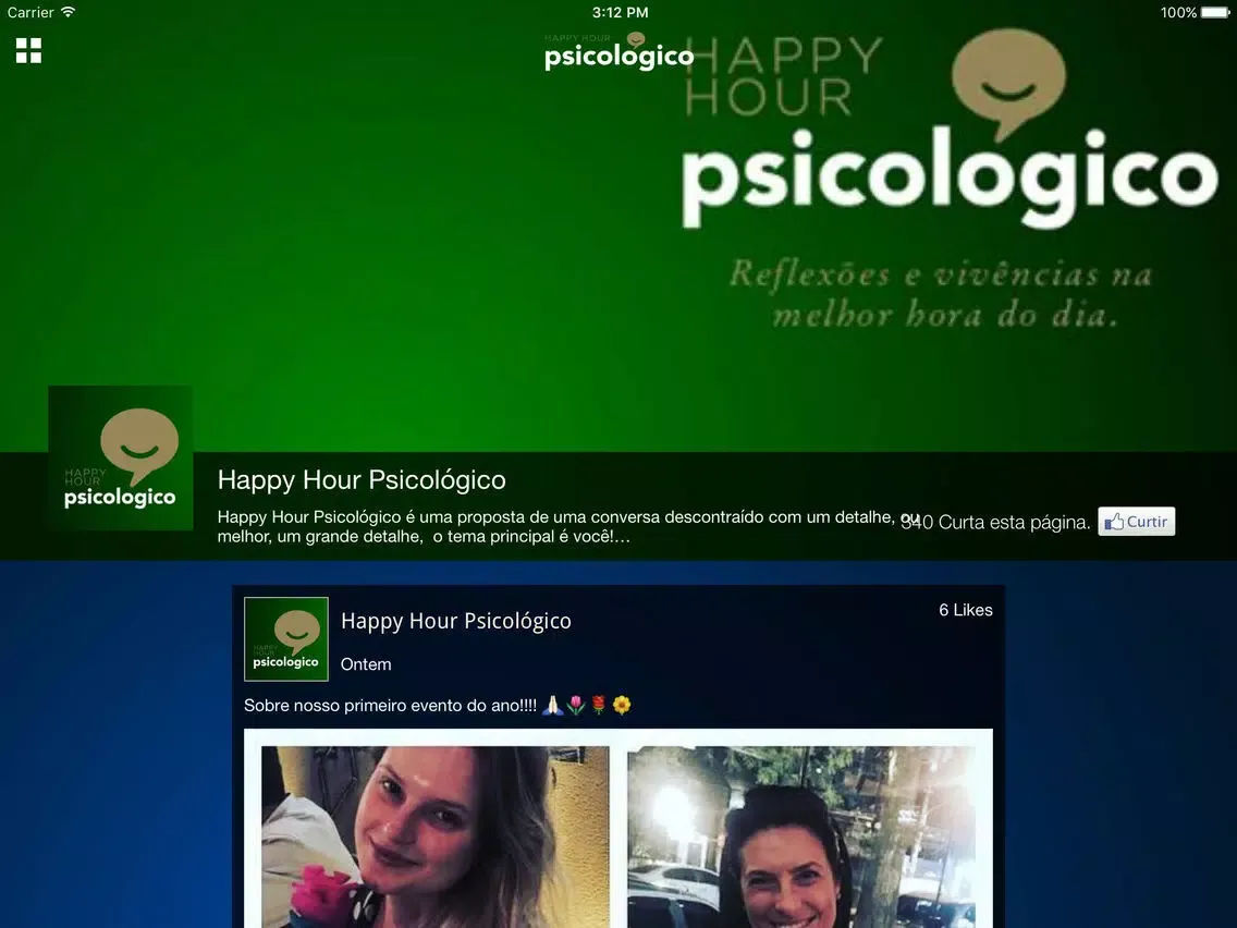 Happy Hour Psicológico iPad  Screenshots