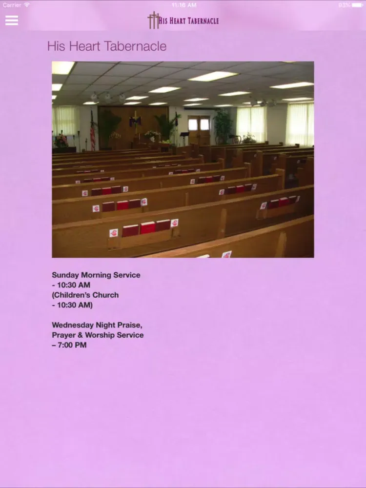 تصاویر His Heart Tabernacle iPad 