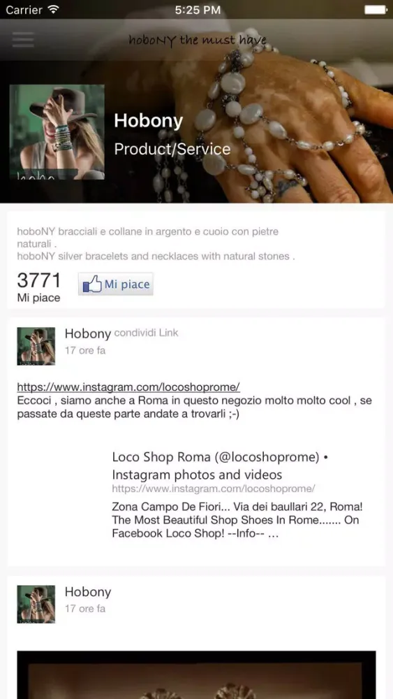 Capturas de tela do hoboNY