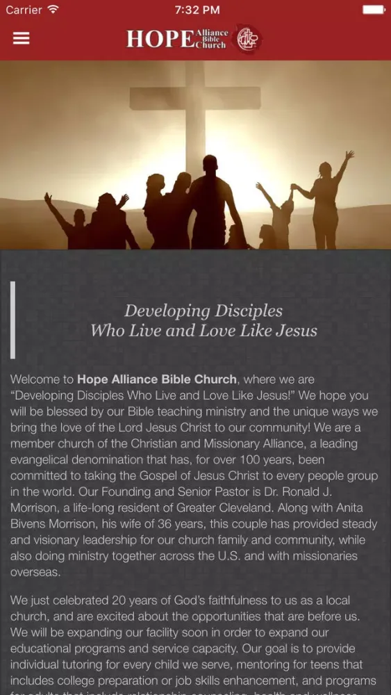 Скриншоты Hope Alliance Bible Church