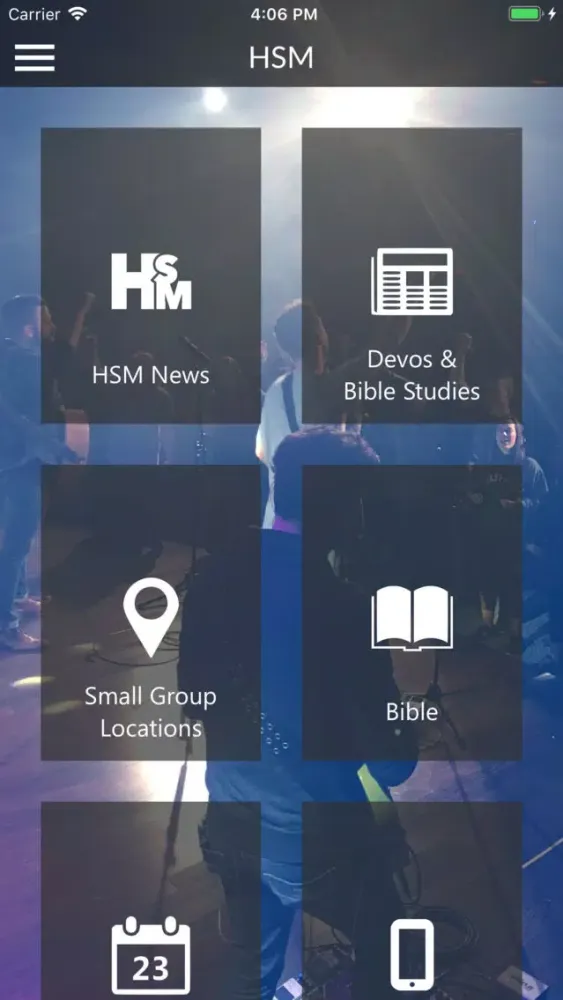 Captures d'écran de Hope Student Ministry