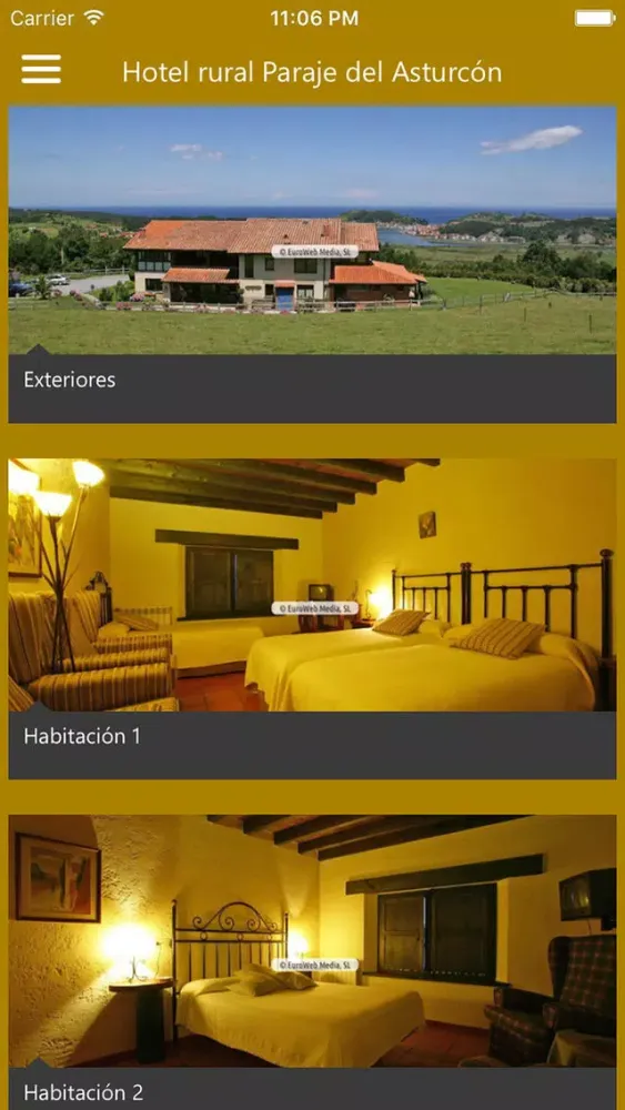 Hotel Paraje del Asturcón 스크린샷