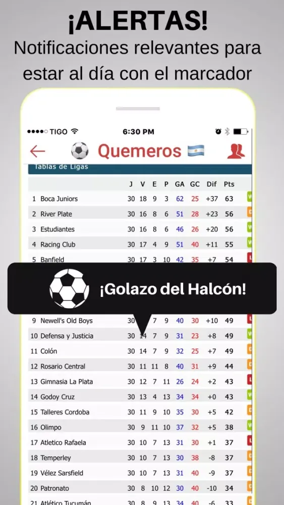 Zrzuty ekranu Quemeros - Fútbol de Buenos Aires, Argentina