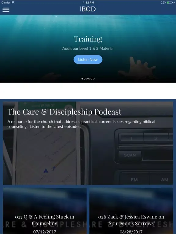 Screenshot di IBCD Resource App iPad 