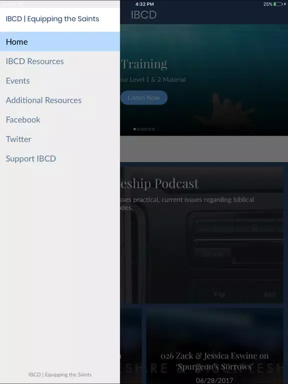 Screenshot di IBCD Resource App iPad 