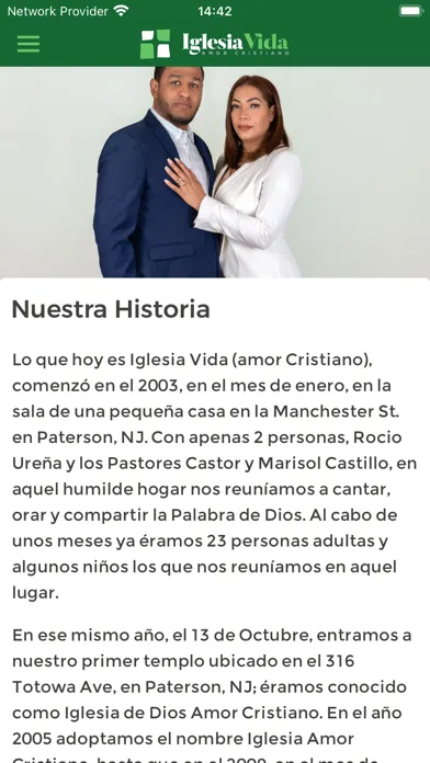 Capturas de pantalla de Iglesia Vida