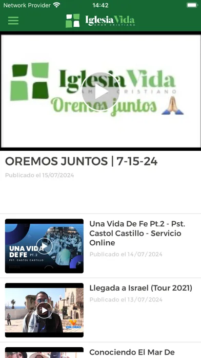 Capturas de pantalla de Iglesia Vida