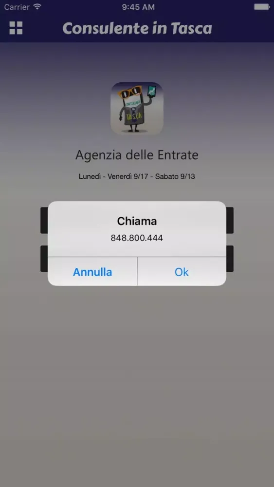 Capturas de pantalla de Consulente in Tasca 3.0