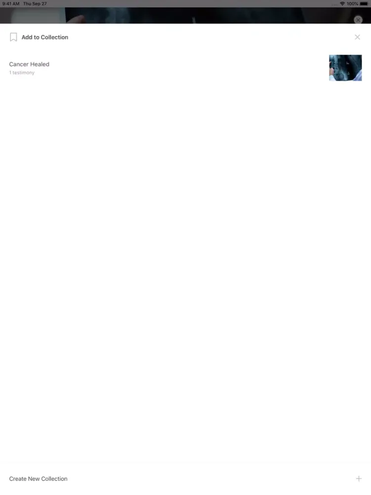 Capturas de pantalla de Increase Testimony iPad 