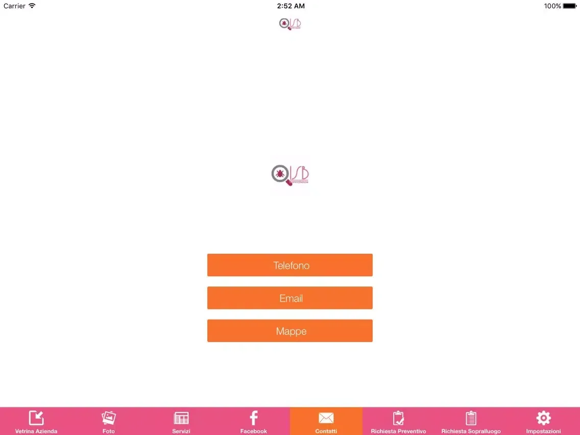 ISB iPad  Screenshots