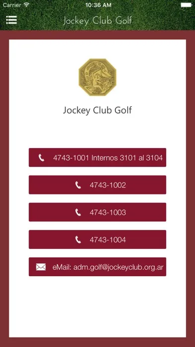 Screenshot di Jockey Club Golf