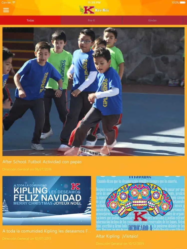 Kri-Kri - Escuela iPad  스크린샷