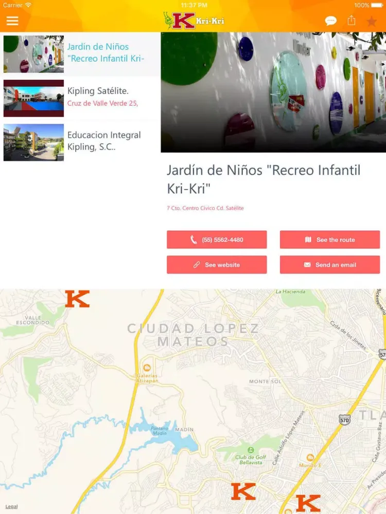 Kri-Kri - Escuela iPad  스크린샷