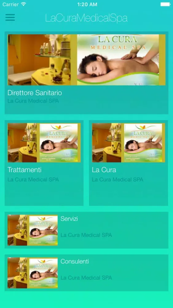 La Cura Medica SPA Ekran Görüntüleri