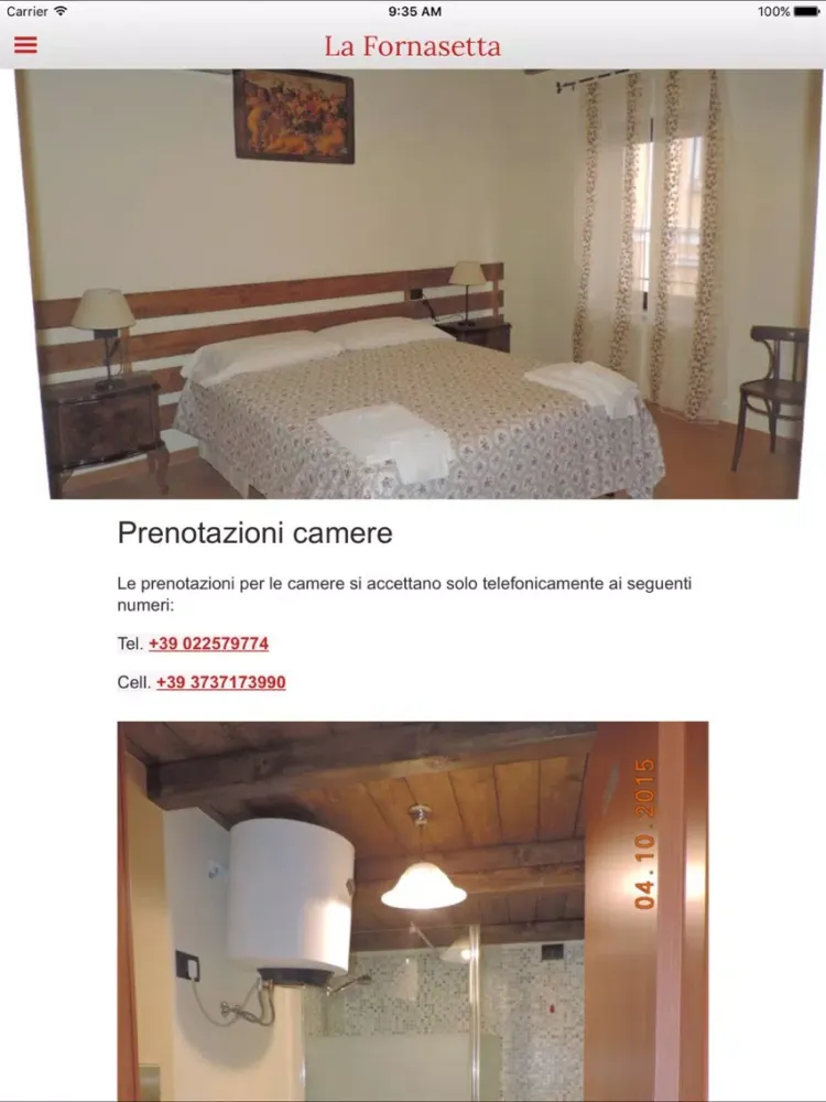 La Fornasetta iPad 應用截圖
