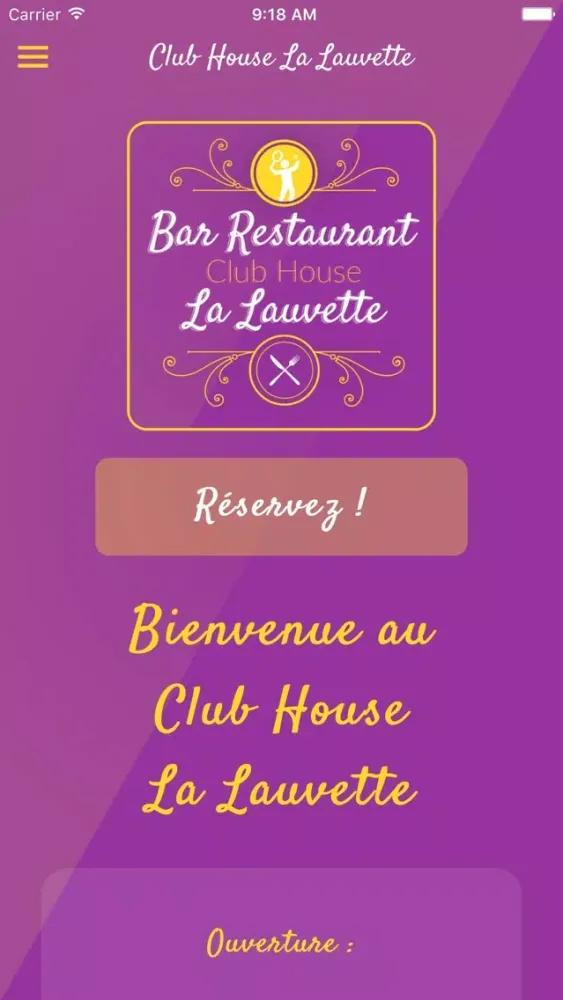 Capturas de tela do Club House La Lauvette