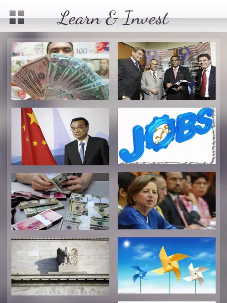 Learn & Invest iPad  Ekran Görüntüleri