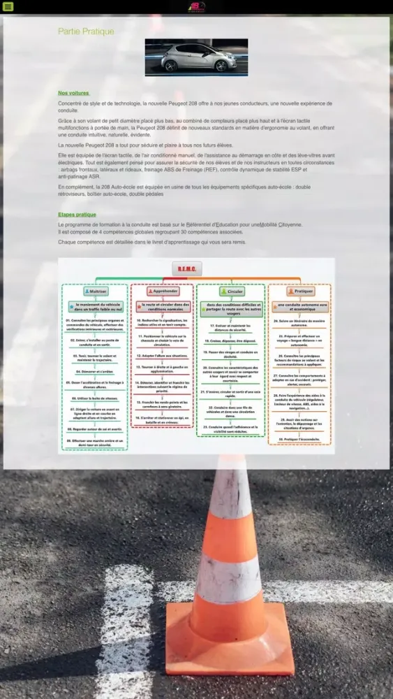 Capturas de pantalla de LB Conduite