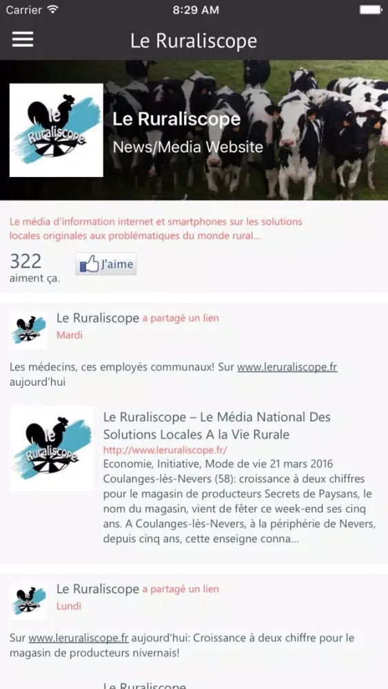 Captures d'écran de Le Ruraliscope