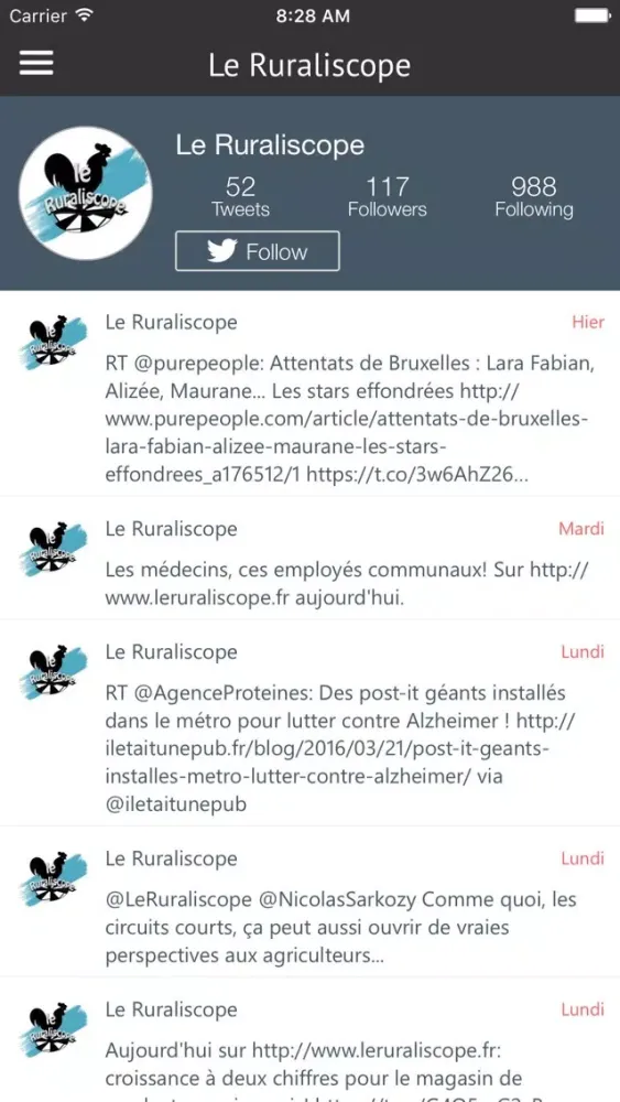 Captures d'écran de Le Ruraliscope