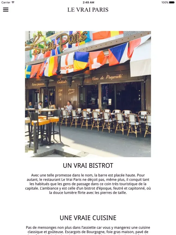 تصاویر Le vrai paris iPad 