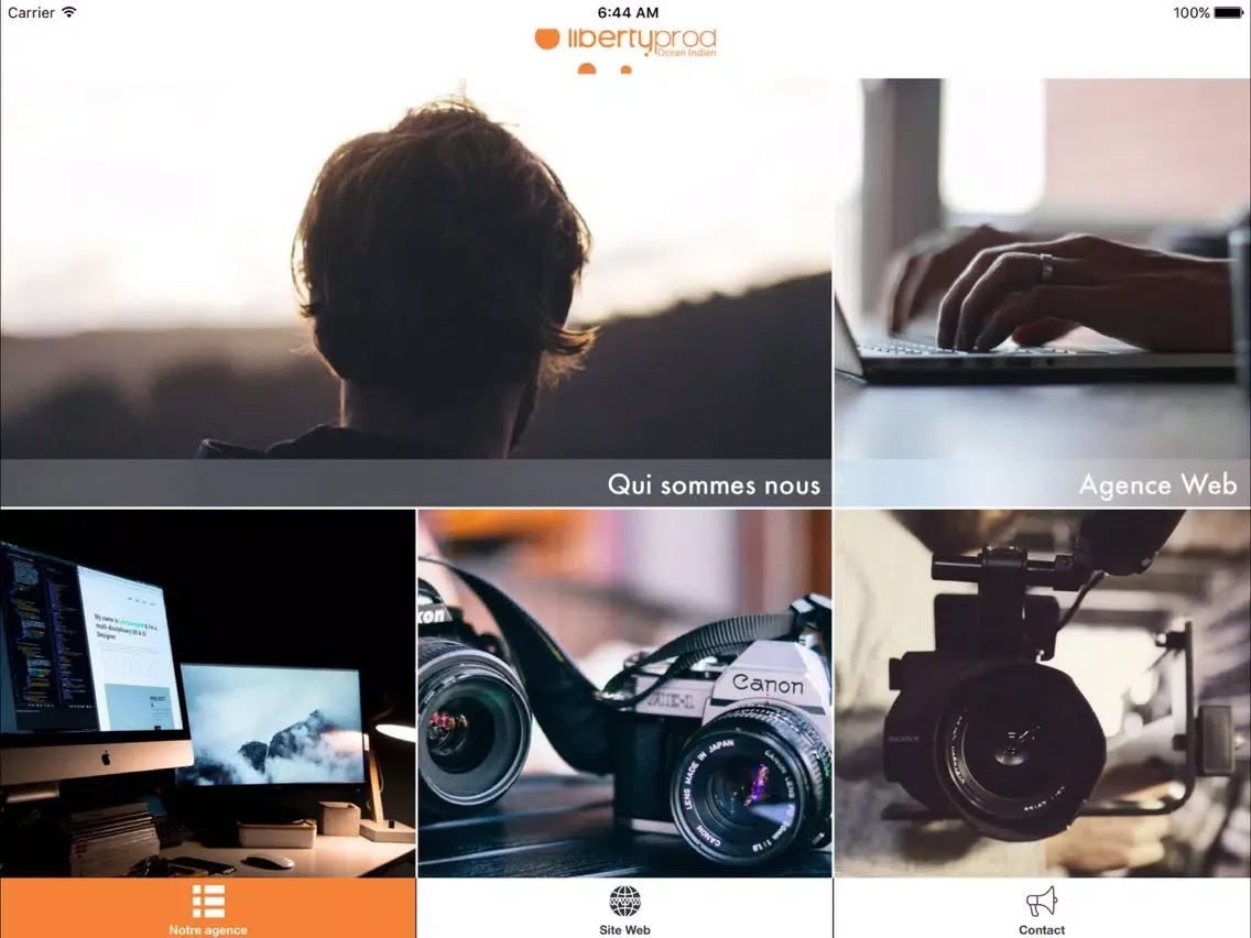 Capturas de tela do LIBERTYPROD OI iPad 