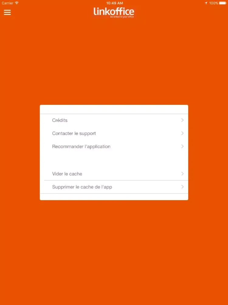 Скриншоты Linkoffice Cloud iPad 