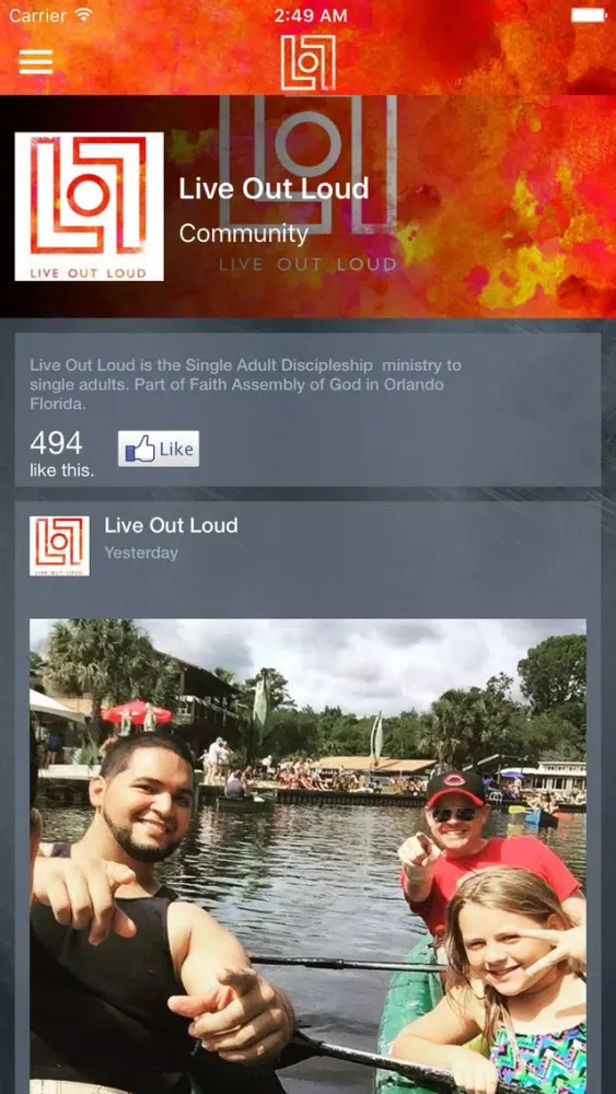 Live Out Loud应用截图