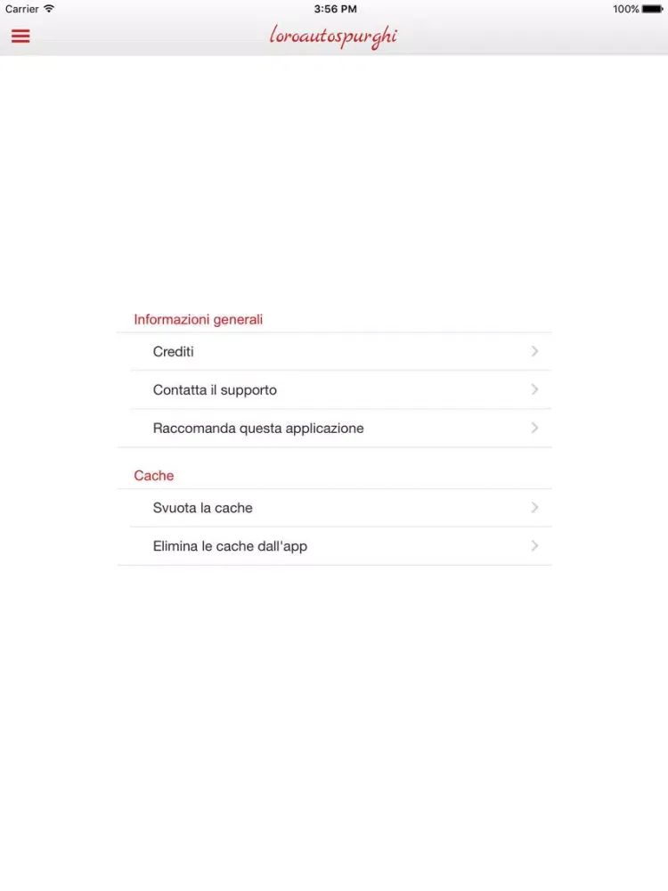 Loro Autospurghi iPad 应用截图