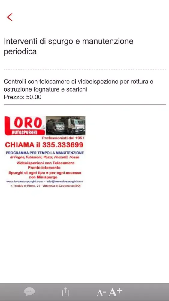 Loro Autospurghi应用截图