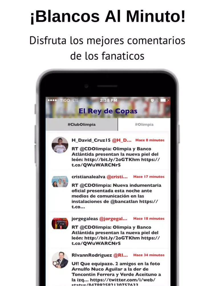 Captures d'écran de Vamos Blancos - Honduras Futbol iPad 