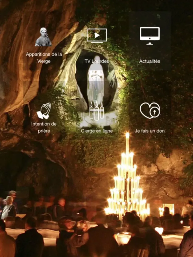 تصاویر Sanctuaire de Lourdes iPad 