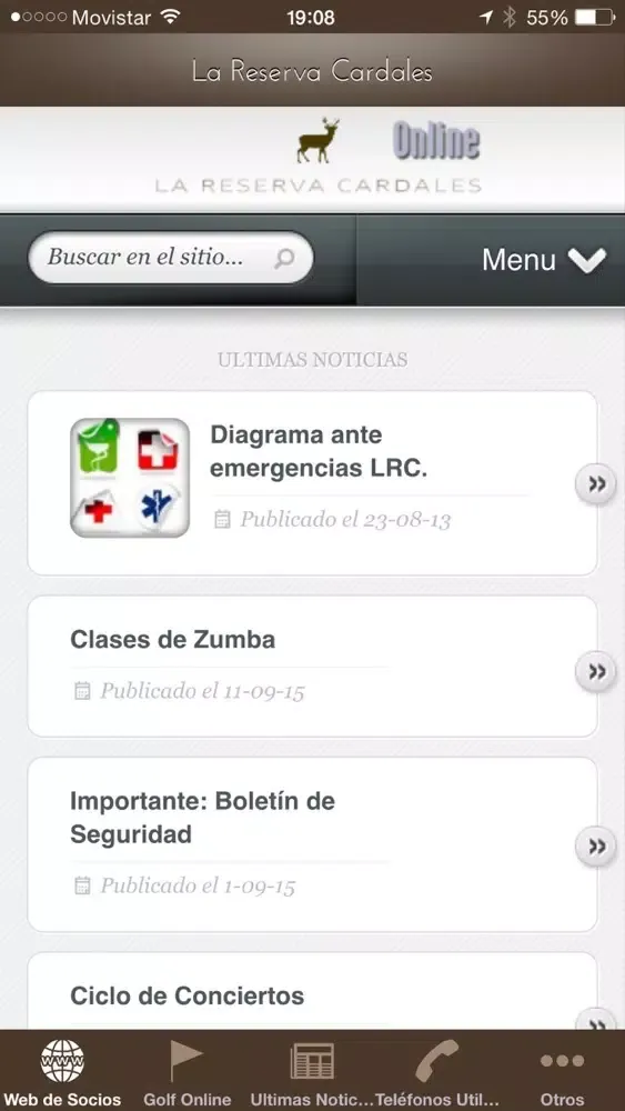 Zrzuty ekranu La Reserva Cardales Socios