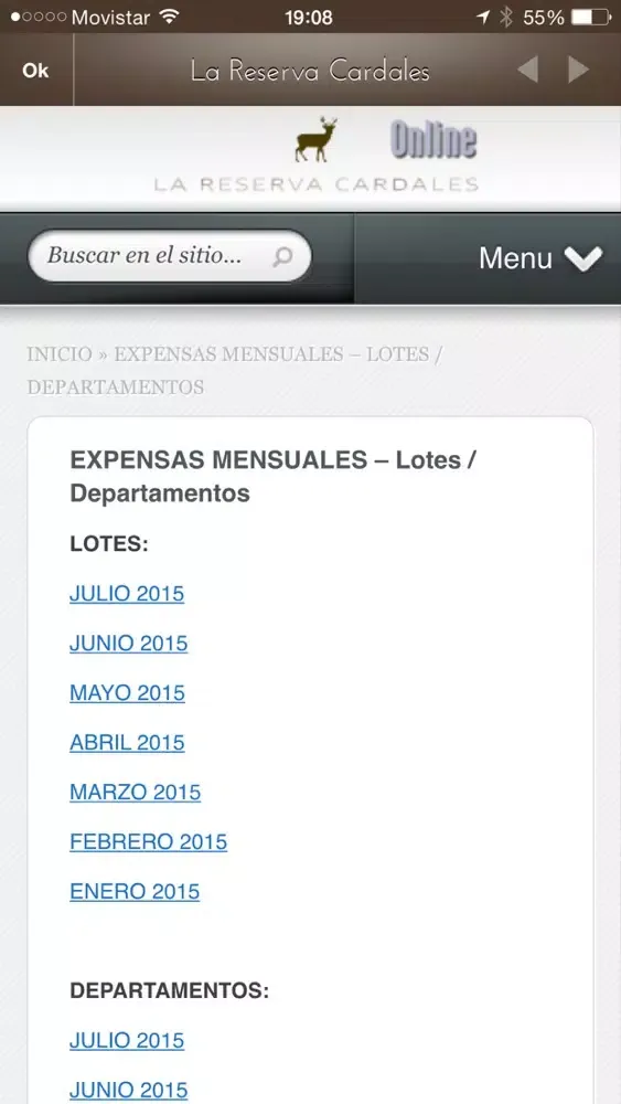Zrzuty ekranu La Reserva Cardales Socios