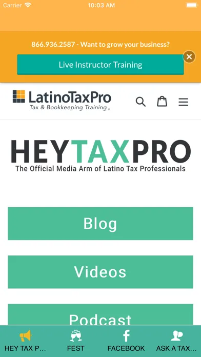 Screenshot di Latino Tax Pro