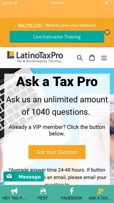 Screenshot di Latino Tax Pro