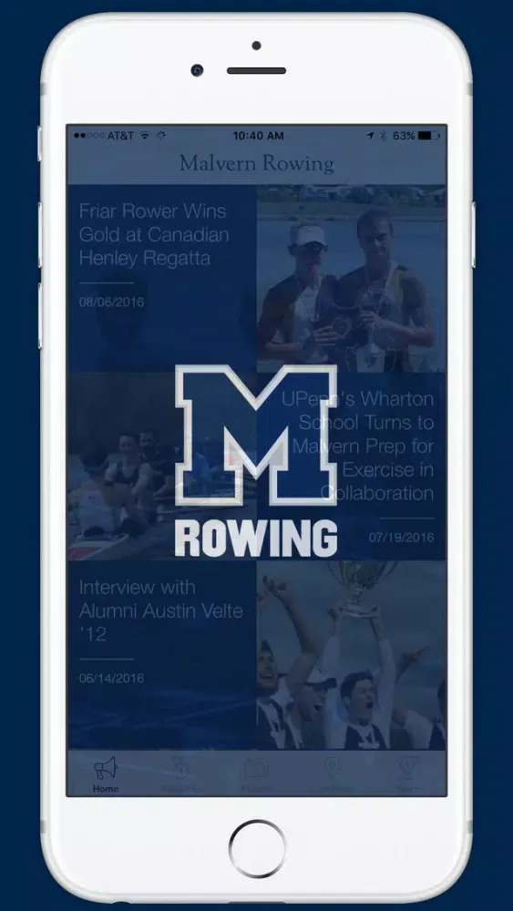 Malvern Prep Rowing スクリーンショット