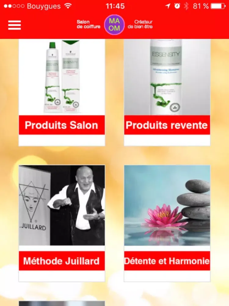 Coiffure MAOM Nantes iPad 應用截圖