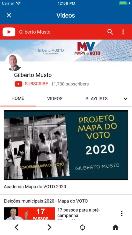 تصاویر Mapa do Voto