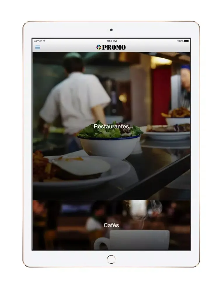 Tangkapan layar + PROMO iPad 