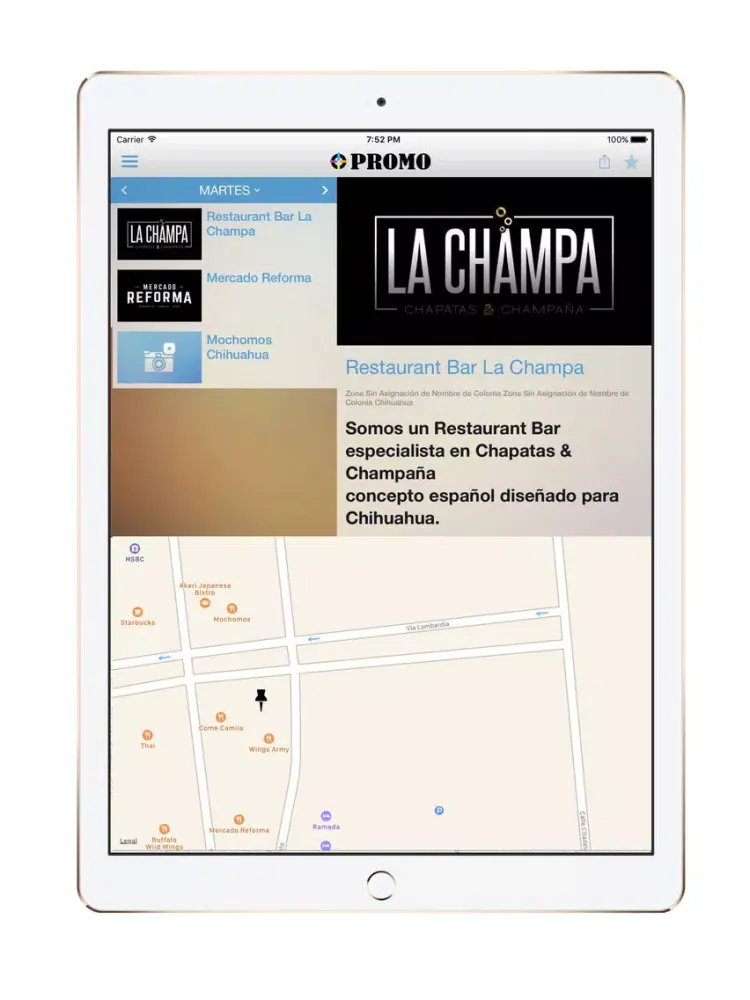 Tangkapan layar + PROMO iPad 