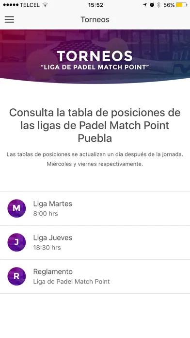 Match Point Indoor Padel Screenshots