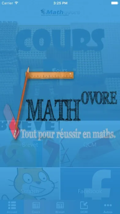 Brevet de maths 2017-Mathovore سکرین شاٹس