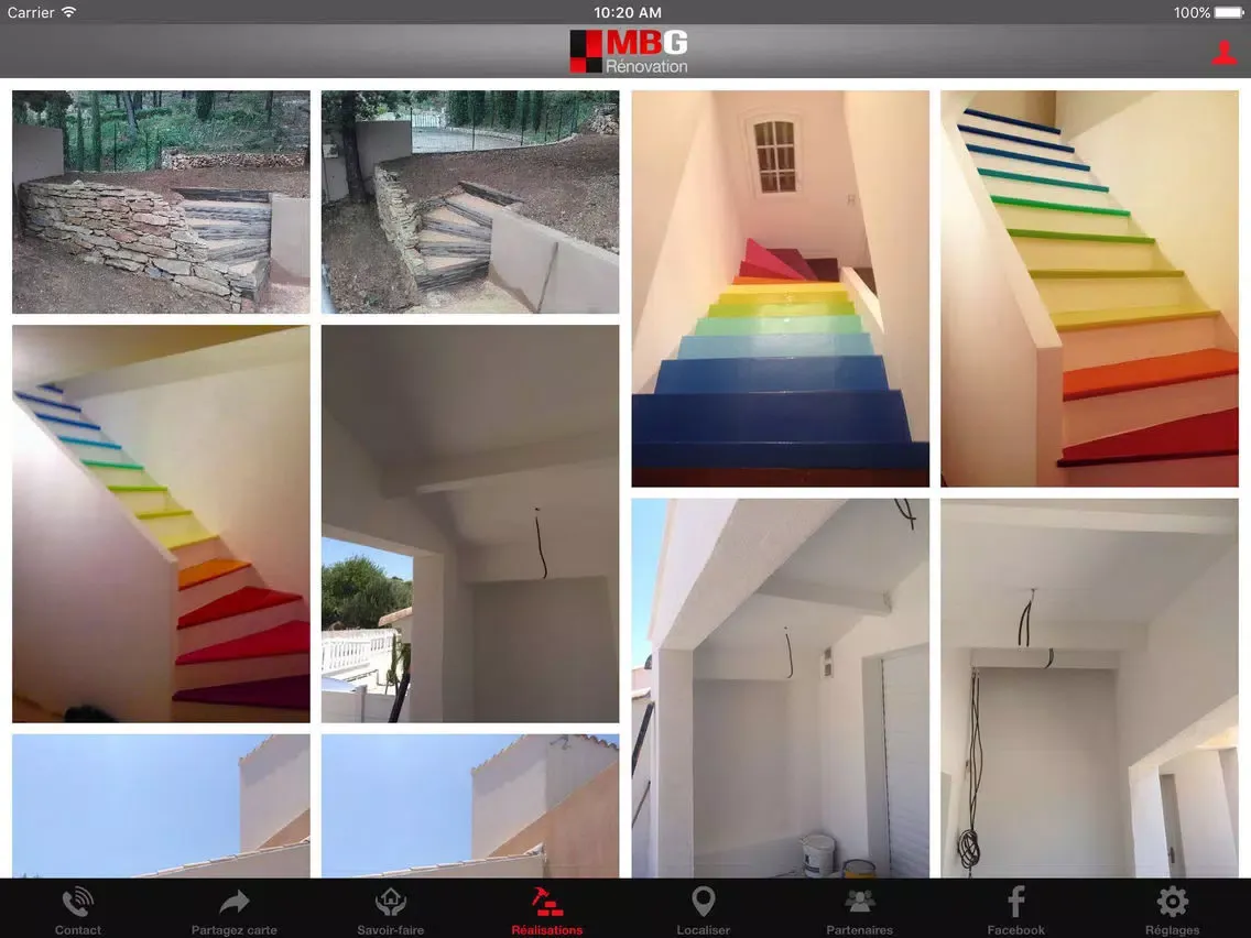 MBG Rénovation iPad  Screenshots